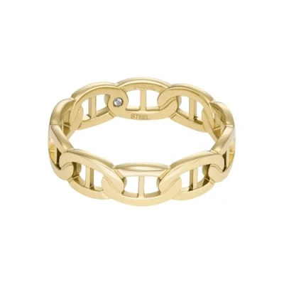 Afbeelding van Fossil Heritage Ring goldcoloured, Dames, Maat: 49, Gold coloured
