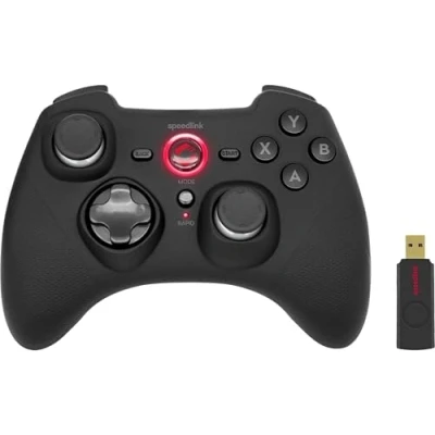 Afbeelding van SpeedLink RAIT Gamepad PC, PlayStation 3, Nintendo Switch Zwart