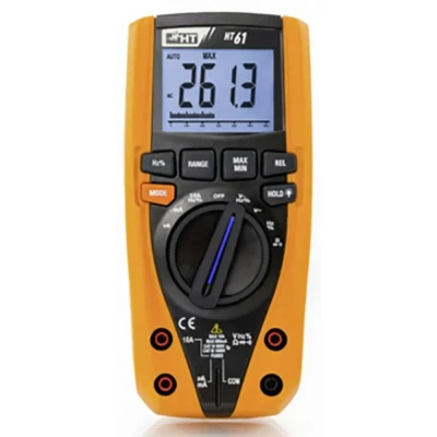 Afbeelding van HT Instruments HT61 Multimeter Digitaal CAT III 1000 V, IV 600 V Weergave (counts): 4000