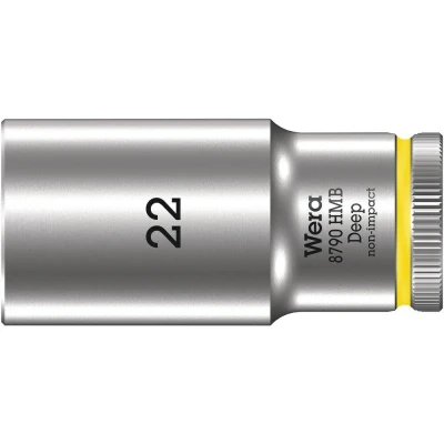 Afbeelding van Wera 05004544001 Hand en Machinedop 3/8&quot; 22 x 30 64mm 8790 HMB Deep