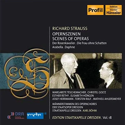 Afbeelding van Var. Sol., S,Chsische Staatskapelle Strauss: Opernszenen (CD)