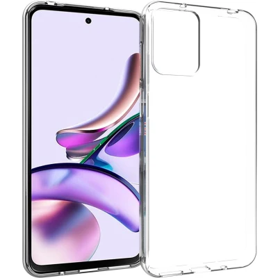 Afbeelding van Accezz Hoesje Geschikt voor Motorola Moto G23 / G13 Siliconen Clear Backcover Transparant