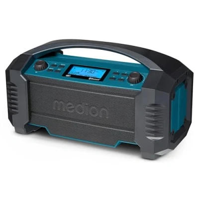 Afbeelding van Medion Bouwradio DAB+ E66050 FM Bluetooth Stof/spatwater bescherming (IP54) Robuuste behuizing 15 W RMS