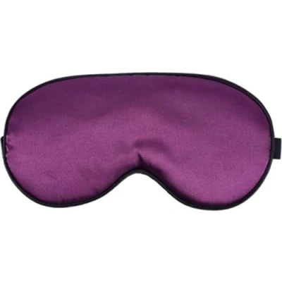 Afbeelding van *** slaapmasker Purple Reismasker Paars Slapen Donker van Heble® Luxe