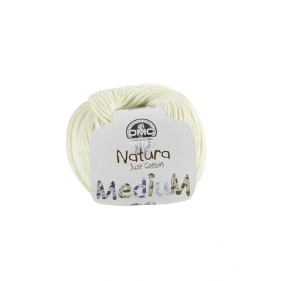 Afbeelding van DMC Natura Wolbol, 100% katoen, kleur (03), 50 g
