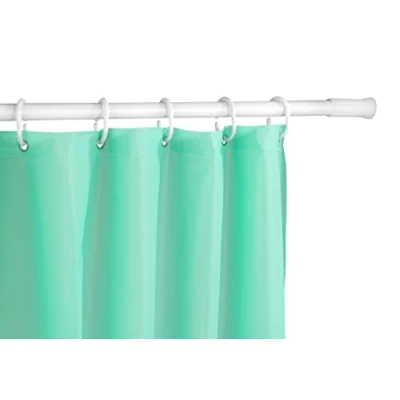 Afbeelding van Allstar Douchestang, telescoopstang, wit, 110 185 cm, douchegordijnstang, aluminium, wit