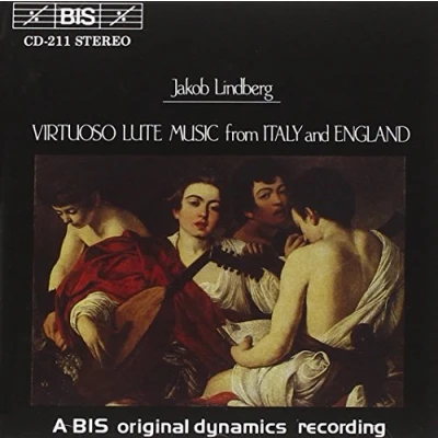 Afbeelding van Jacob Lindberg English And Italian Lute Music (CD)