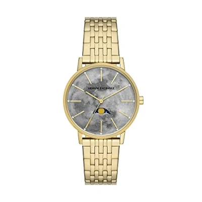 Afbeelding van Armani Exchange dames Horloge AX5586 in de kleur Goud