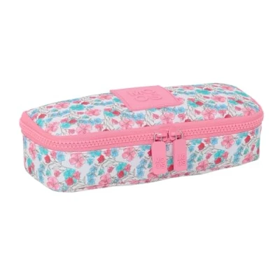 Afbeelding van Schoolpennenzak Moos Flores Multicolour 22 x 5 8 cm