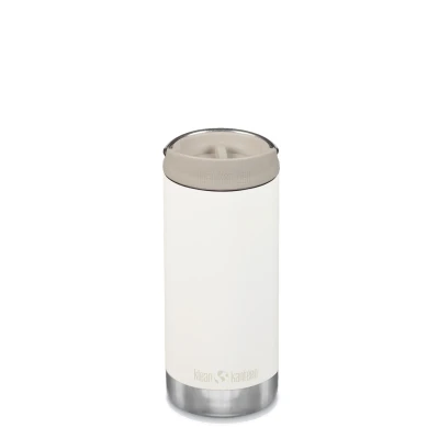 Afbeelding van Klean Kanteen TKWide thermosfles met koffiedop 355 ml wit