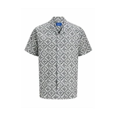 Afbeelding van JACK&amp;JONES JORSEERSUCKER AOP SHIRT SS Heren Overhemden