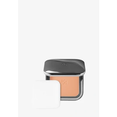 Afbeelding van KIKO Milano matte Fusion Pressed Powder 02, compact poeder met natuurlijke afwerking