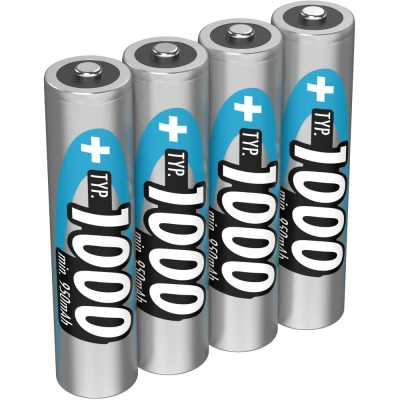 Afbeelding van Ansmann HR03 Oplaadbare AAA batterij (potlood) NiMH 950 mAh 1.2 V 4 stuk(s)