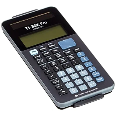 Afbeelding van Texas Instruments TI 30X Pro MathPrint CAS calculator Black Display (digits): 16 battery powered, solar powered