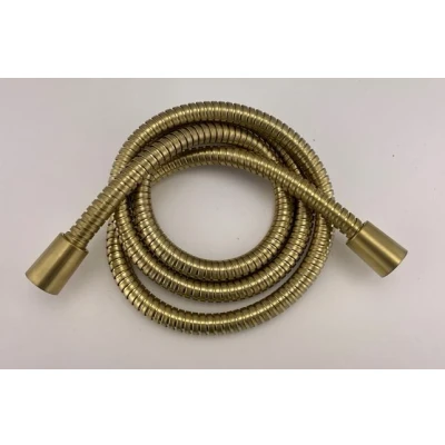 Afbeelding van SB doucheslang Steel flex PVD goud 316 1/2 met conische aansluiting 1208955209