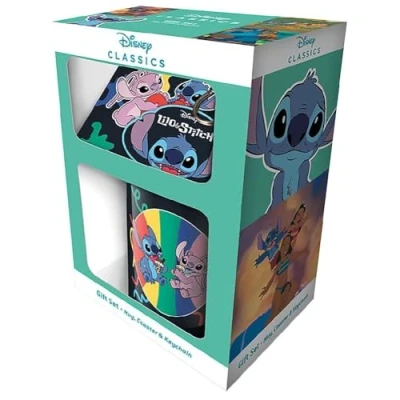 Afbeelding van Lilo &amp; Stitch You Are My Fave Gift Set Mok/Sleutelhanger/Onderzetter