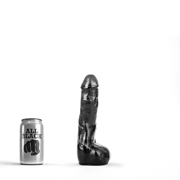 Afbeelding van Zwarte realistische dildo 22 CM
