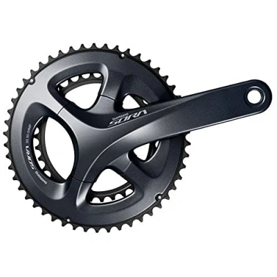 Image de Pedalier route shimano 9v. sora r3000 4 branches compact 175mm 34 50