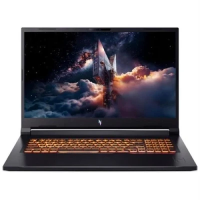 Afbeelding van Acer Nitro V 17 AI ANV17 61 AMD Ryzen 5 340 / tot 4.8 GHz ESHELL GF RTX 4050 16 GB RAM 512 SSD QLC, NVMe 17.3&quot; IPS 1920 x 1080 (Full HD) @ 144 Hz Gigabit Ethernet Wi Fi 6E obsidiaans zwart tsb Frans