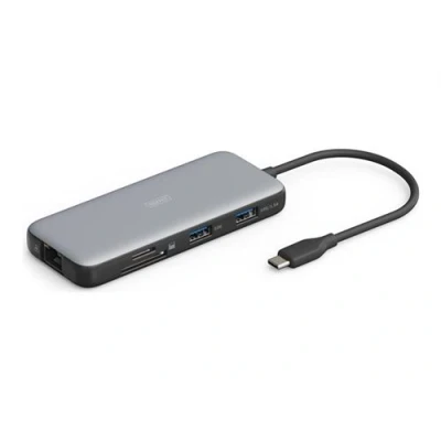 Image de DIGITUS Station d&#039;accueil USB C 3.2 Gen 2 HDMI 1GbE
