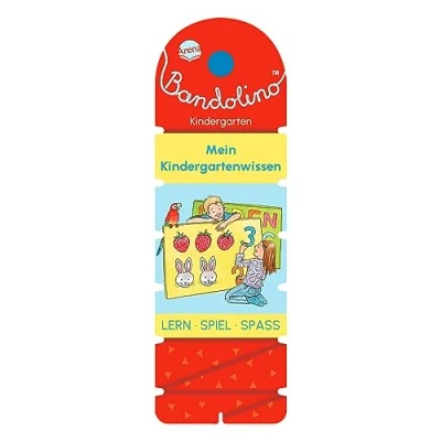 Afbeelding van Bandolino. Mein Kindergartenwissen: Lernspiel mit Lösungskontrolle für Kinder ab 4 Jahren