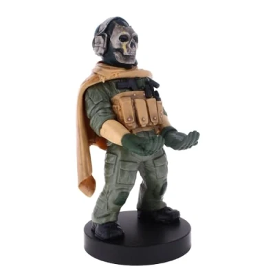 Afbeelding van Cable Guy Ghost (Call of Duty) telefoon en game controller houder met usb oplaadkabel
