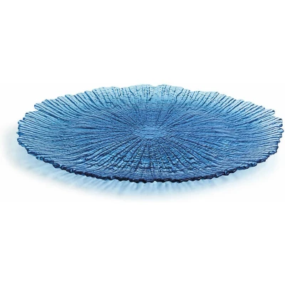 Afbeelding van Eetbord Quid Mar De Viento Blauw Glas Ø 28 cm (6 Stuks) (Pack 6x)