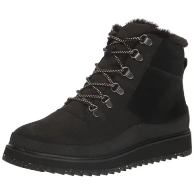 Afbeelding van TOMS Mojave Veterboots, Dames, Maat: 38, Black Nubukleer