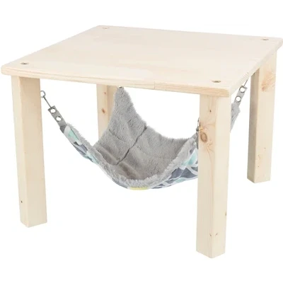 Afbeelding van Trixie Schuilplaats Met Hangmat Sunny Assorti / Grijs 37X37X29 CM (410648)