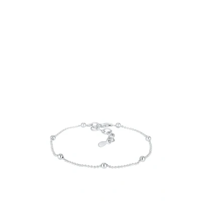 Afbeelding van Elli Basic Kugel GEO Armband, Dames, Maat: 16, Silber