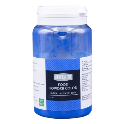 Afbeelding van BrandNewCake Kleurpoeder Blauw 25g (vette massa)
