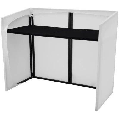 Afbeelding van Omnitronic Mobile DJ Stand Mobiele tafel Staal