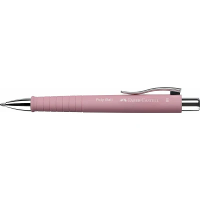 Afbeelding van Pen Faber Castell Poly Ball XB Roze (5 Stuks)