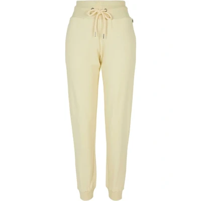 Afbeelding van Urban Classics Ladies Organic HIGH Waist Sweat Pants Trainingsbroek, Dames, Maat: 4XL, Softyellow