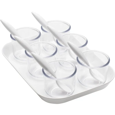 Afbeelding van Rosy Serveerset Set van 6 Stuks