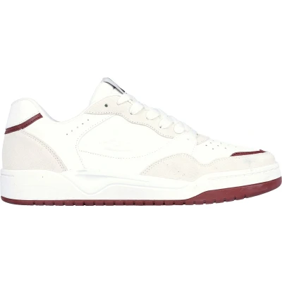Afbeelding van Skechers Sport Koopa Sneakers laag white/burgundy, Heren, Maat: 45, White/burgundy Leer