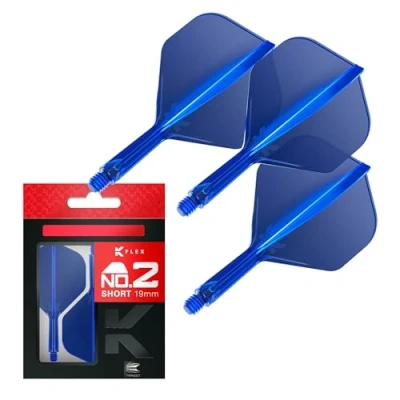 Afbeelding van Target K Flex Blue NO2 Dart Flights Short