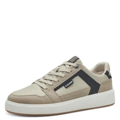 Afbeelding van S. Oliver Sneakers beige Suede Maat 42