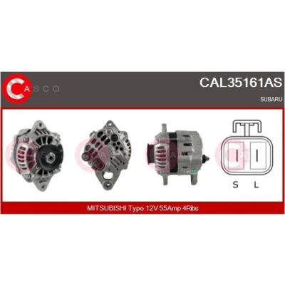 Afbeelding van CASCO CAL15296AS Dynamo / Alternator 12V 120A RENAULT: CLIO 2, Kangoo I, I Express