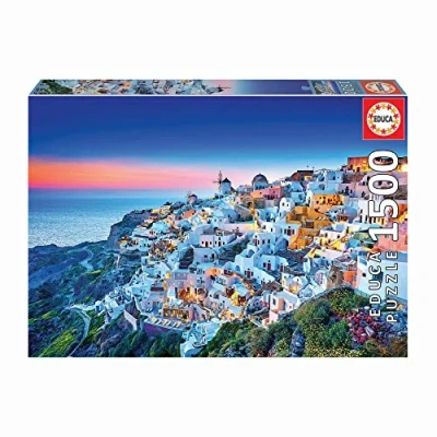 Image de EDUCA PUZZLE 1500 SANTORINI