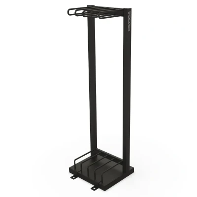 Afbeelding van Toorx Professional RBB B Opbergrek voor 20 Body Bars Zwart Staal
