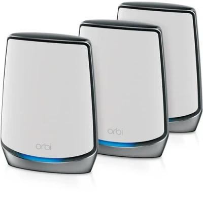 Image de Netgear Système Multiroom Orbi Ax6000 Tri band Wifi 6 Mesh Router + 2 Satellites (rbk853 100eus)