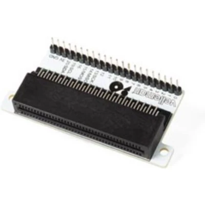 Afbeelding van Whadda Gpio adaptor Module Voor Microbit 22 polig Staal Zwart
