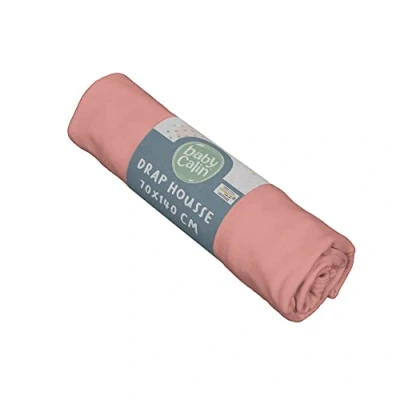 Afbeelding van BabyCalin Hoeslaken, 70 x 140 17 cm, turquoise, Oeko Tex gecertificeerd