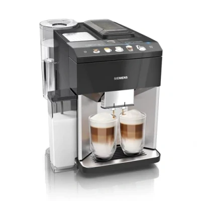 Afbeelding van Siemens EQ500 TQ507R03 Volautomatische espressomachine Kopverwarmer Zwart/RVS