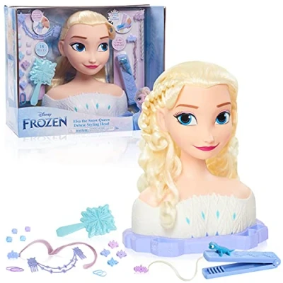 Afbeelding van Disney Frozen 2 Deluxe Elsa The Snow Queen Kappershoofd, 17 delig