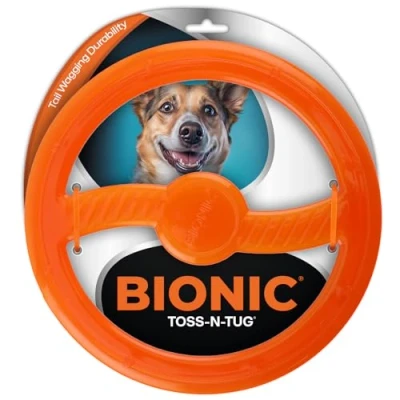 Afbeelding van BIONIC Toss N Tug Ring 23cm oranje