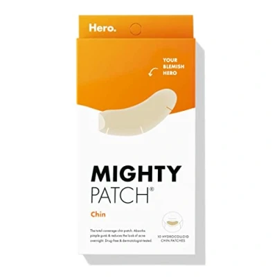 Afbeelding van Hero Cosmetics Mighty Patch Chin Acne Puisten 10 stuks