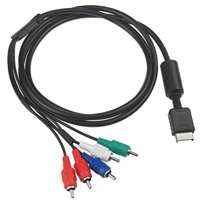 Afbeelding van Retrogame 1.8M Component AV HDTV Audio Video Kabel Voor Sony Playstation PS2 PS3