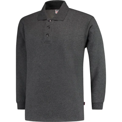 Afbeelding van Tricorp Polosweater Casual Antraciet Maat S